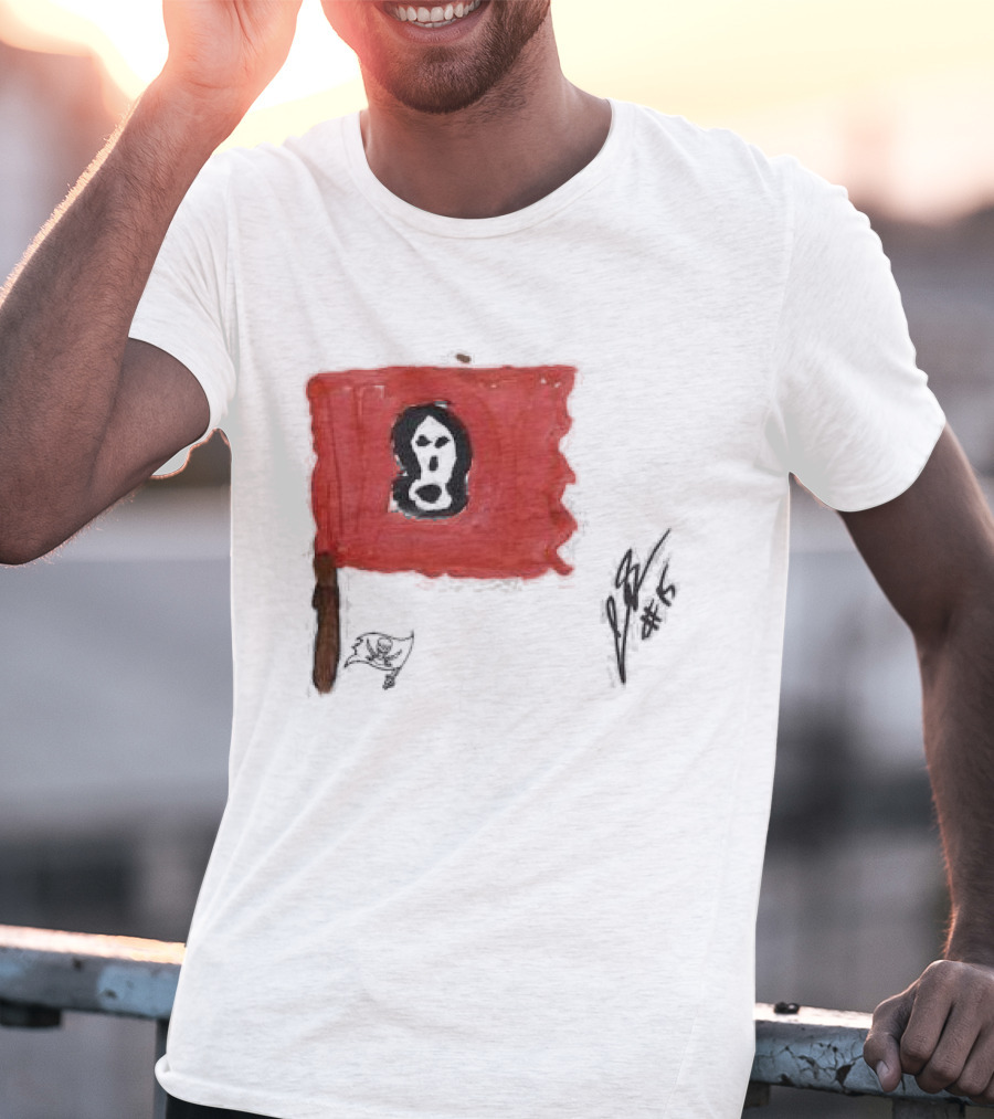 Jalen McMillan Tampa Bay Buccaneers Rookie Ash Paint Tri-Blend T-Shirt