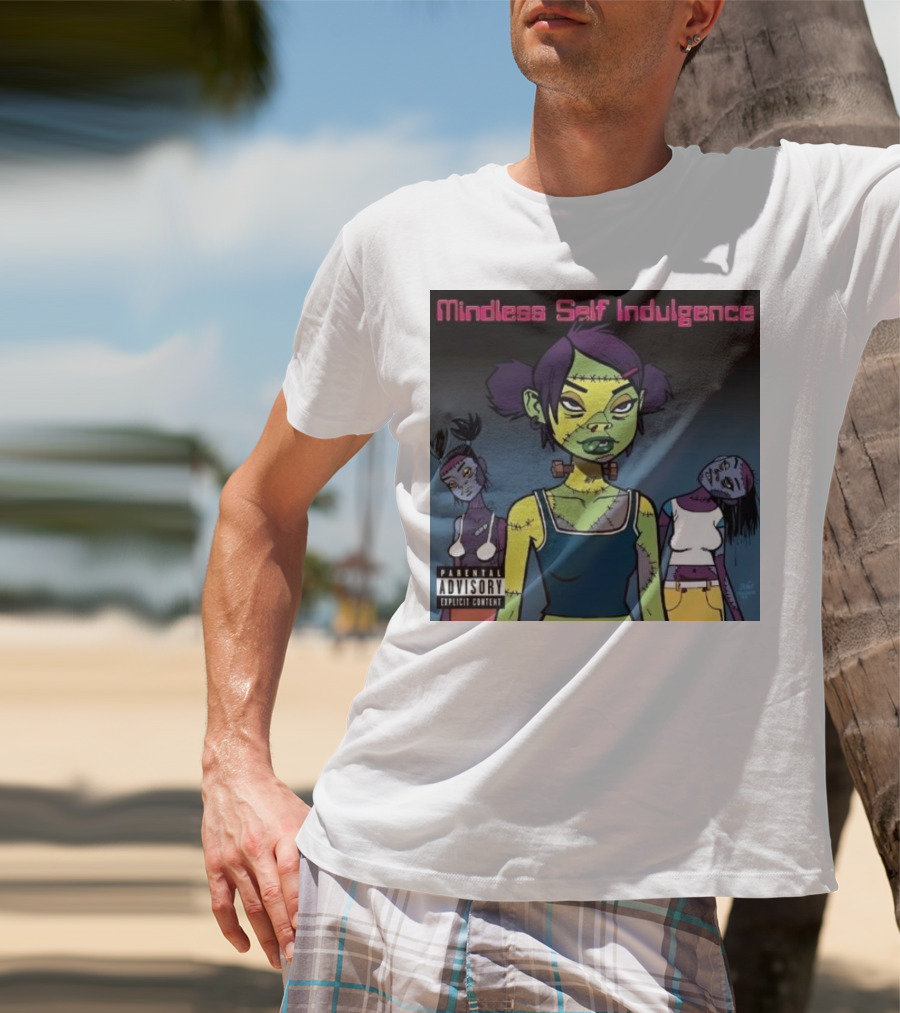 Mindless Self Indulgence Explicit Content Animated Zombie Characters T-Shirt