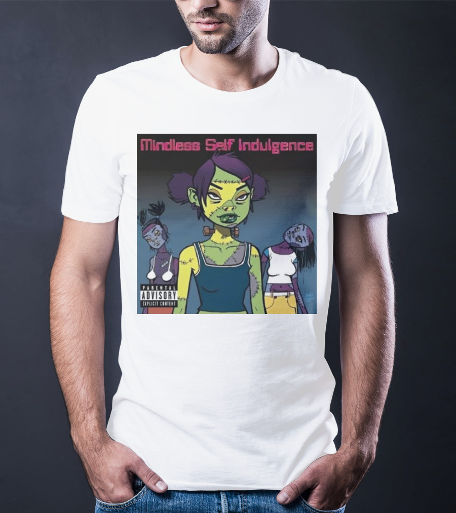 Mindless Self Indulgence Explicit Content Animated Zombie Characters T-Shirt