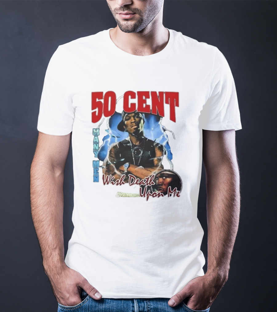 50 Cent Many Men Wish Death Upon Me Money By Monday T-Shirt
