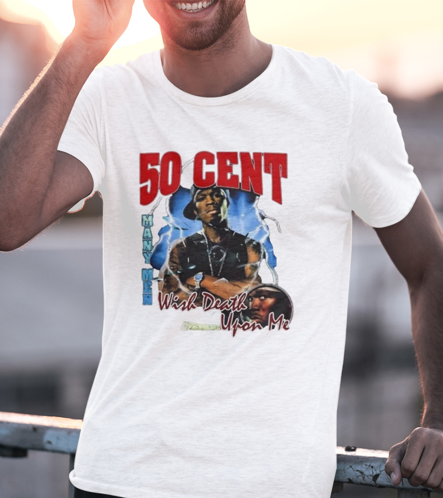 50 Cent Many Men Wish Death Upon Me Money By Monday T-Shirt