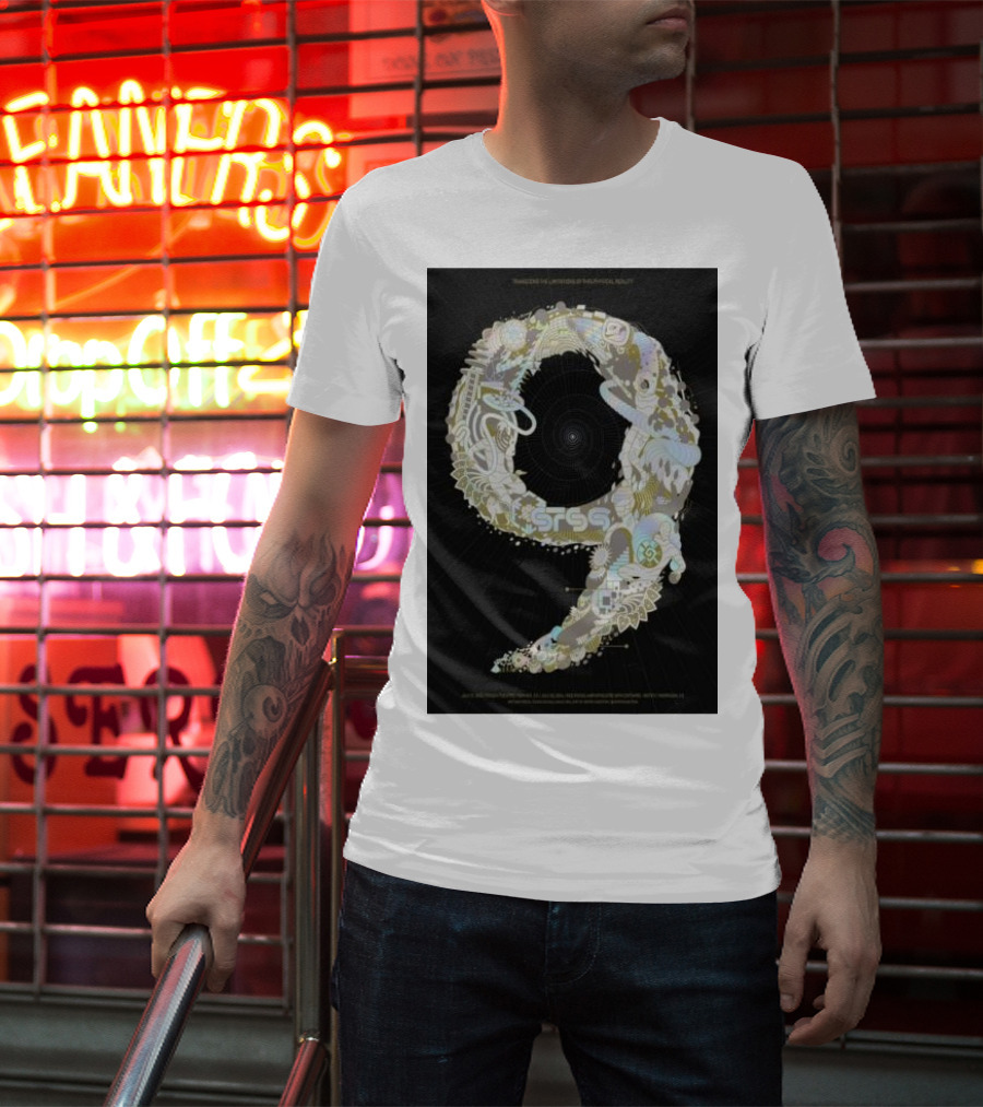 STS9 Transcend The Landscape Of Surrealistic Reality Ogden Theatre Denver July 19 T-Shirt