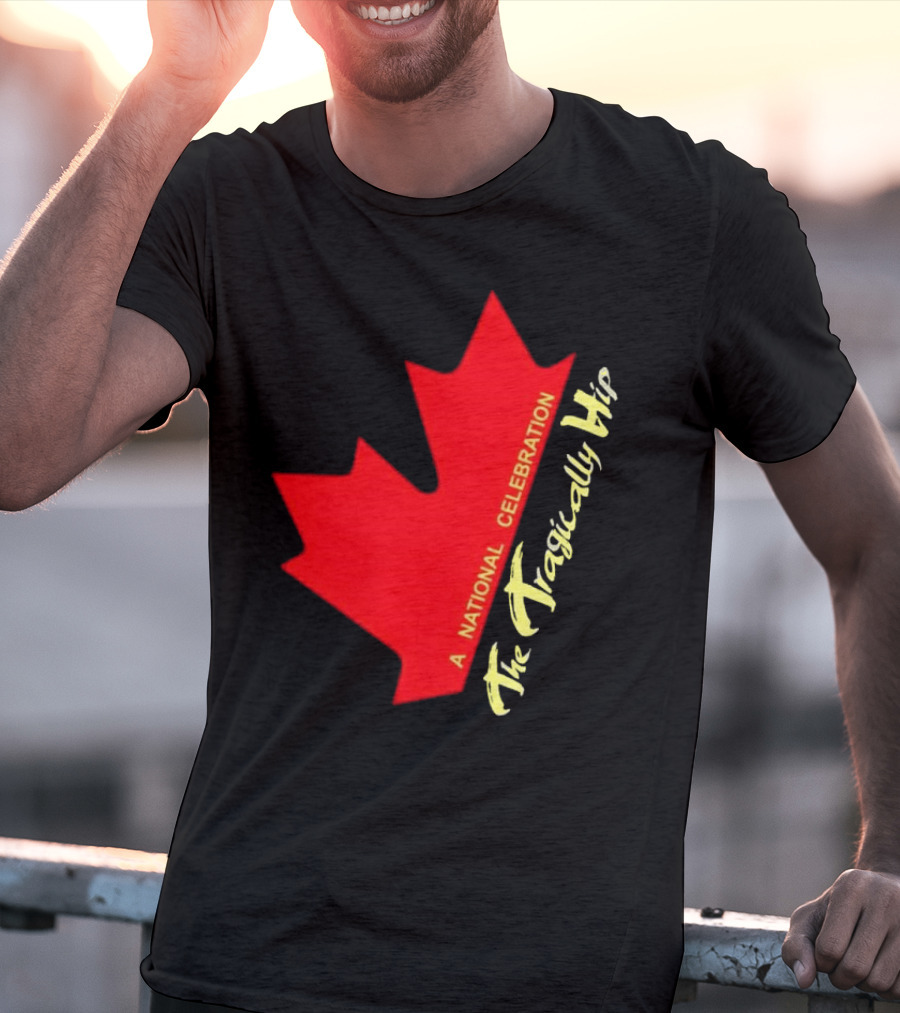 The Tragically Hip Canada Maple Leaf A National T-Shirt