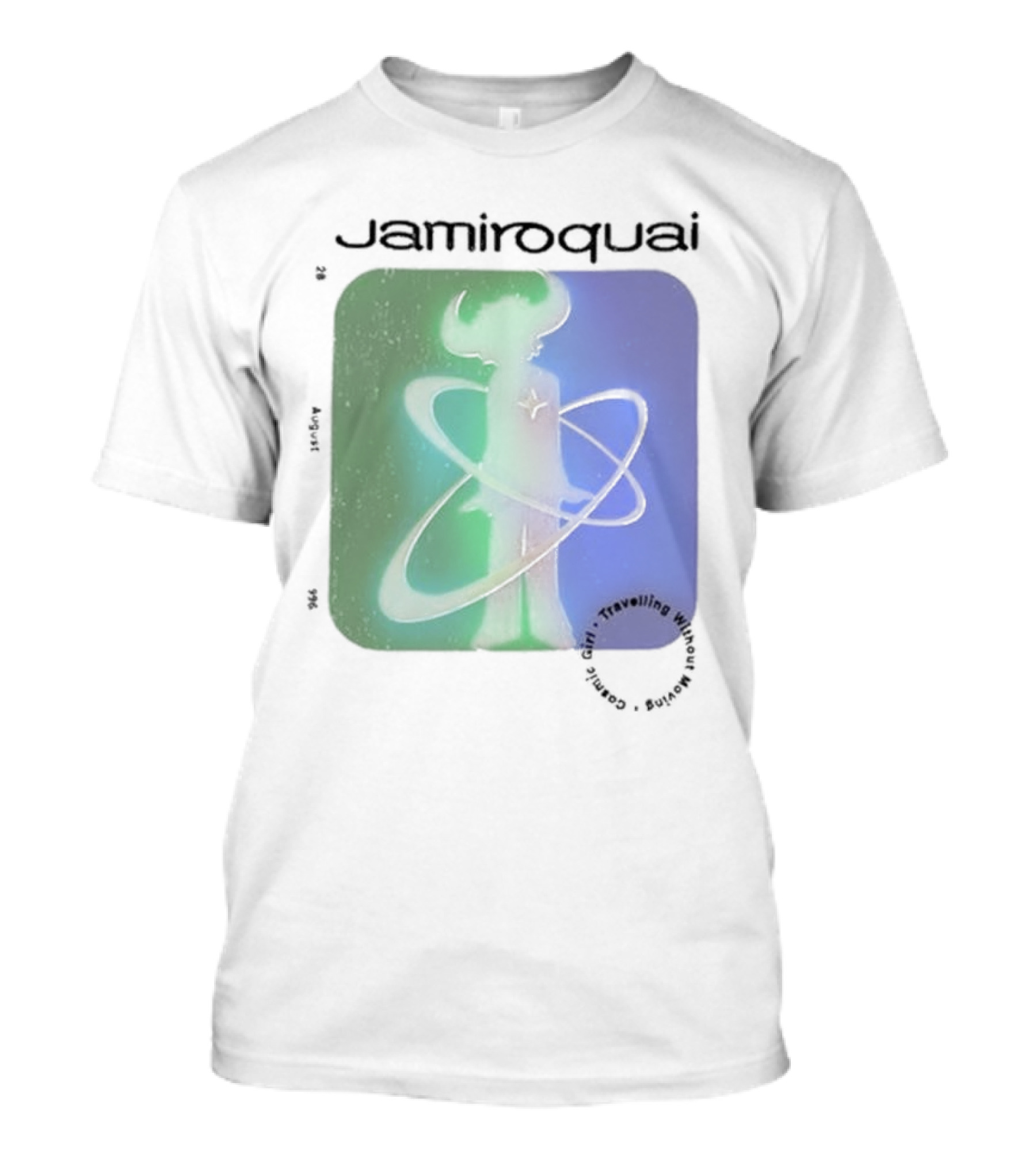 Jamiroquai Cosmic Being Travelling Without Moving August 29 96 T-Shirt