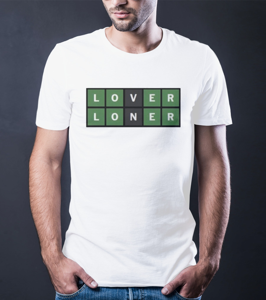 Lover Loner Grid Blocks T-Shirt