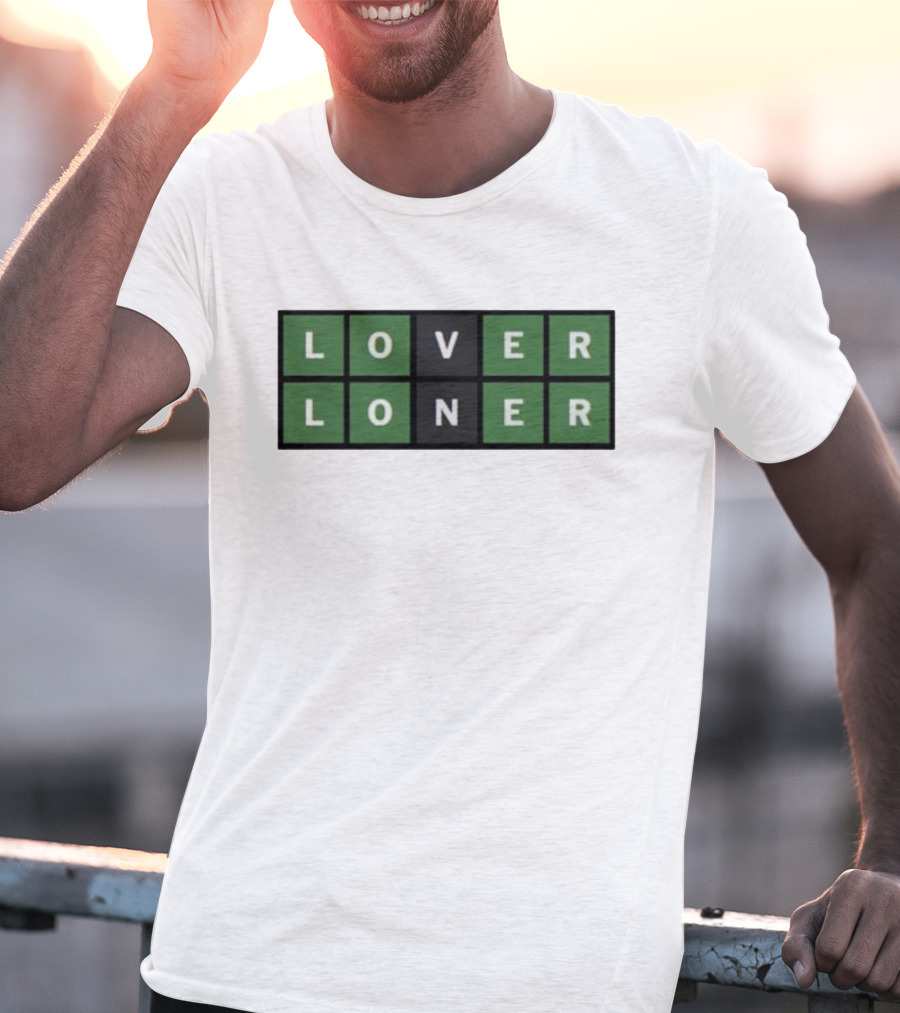 Lover Loner Grid Blocks T-Shirt