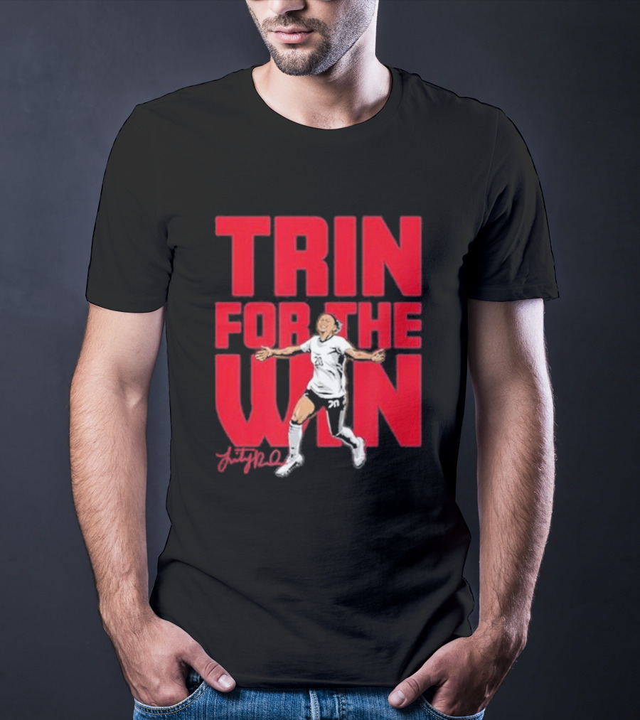Trin For The Win Trinity Rodman Soccer T-Shirt