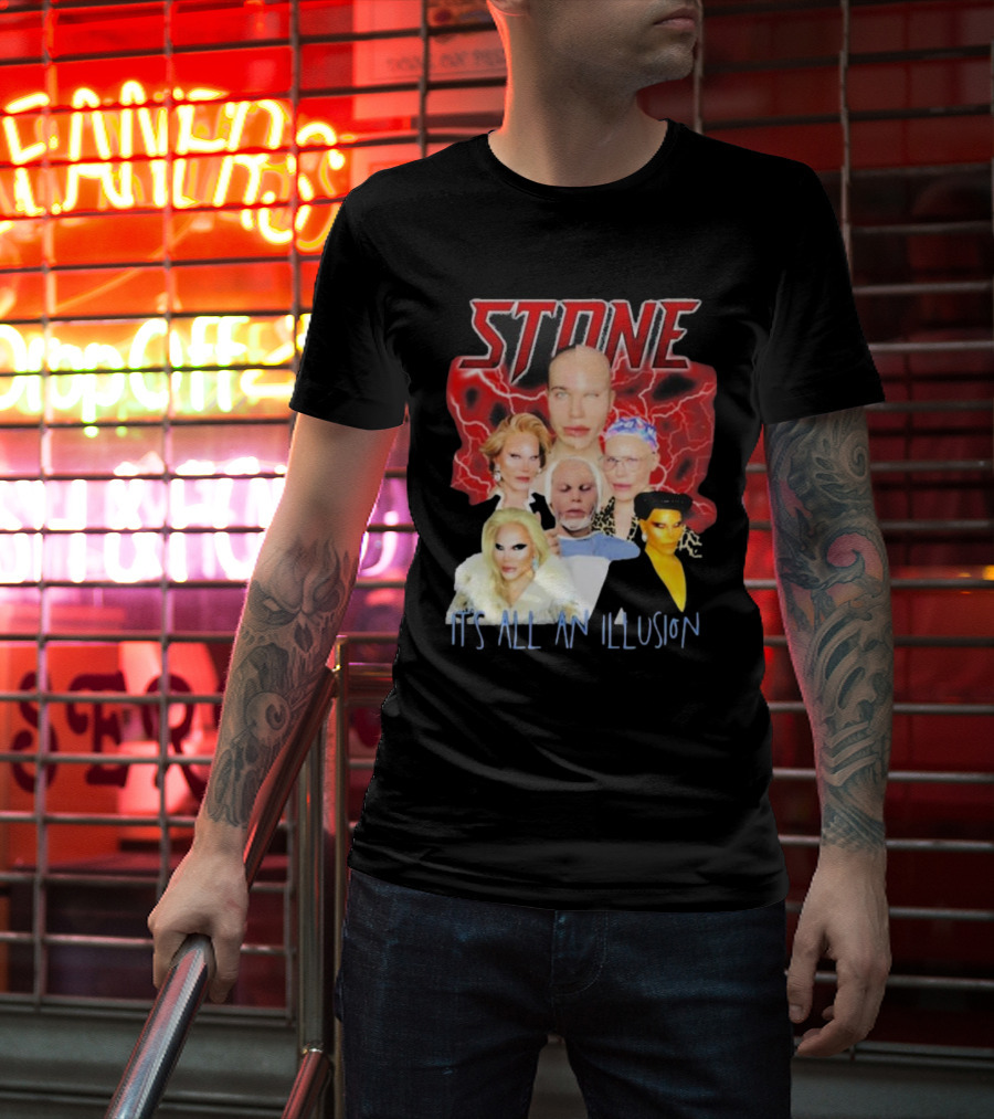 Stone Surgery Alexis Stone It's All An Illusion T-Shirt