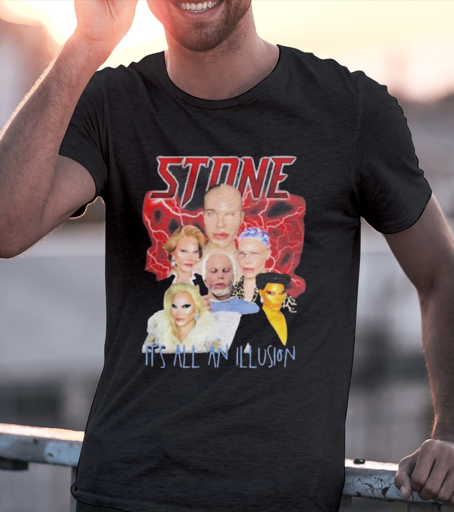 Stone Surgery Alexis Stone It's All An Illusion T-Shirt