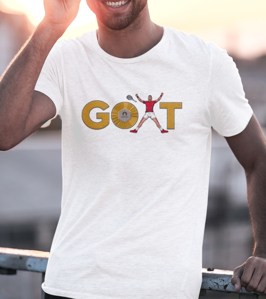Arena Cases GOAT Djokovic Victory T-Shirt
