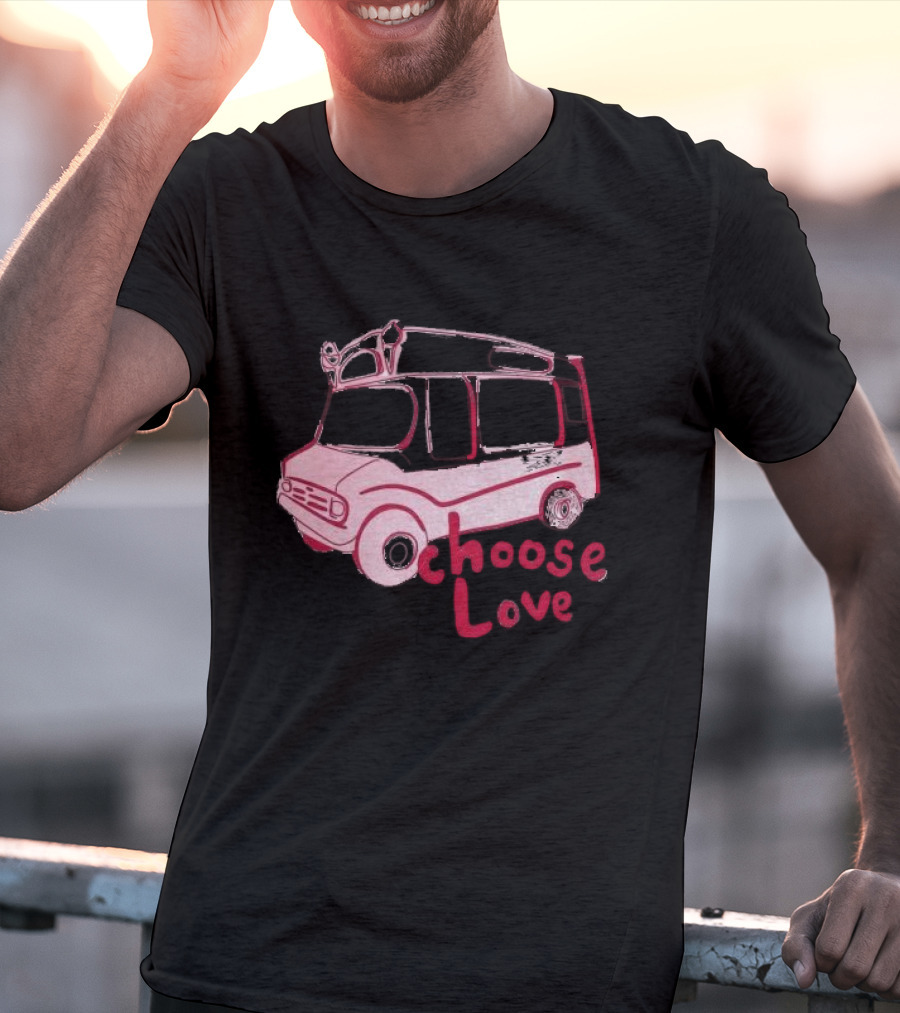 Choose Love Ice Cream Van T-Shirt