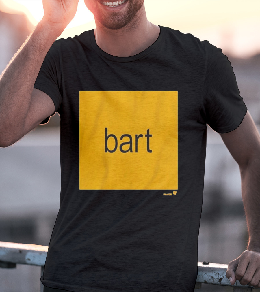 Bart Slayer Brat Yellow Square T-Shirt