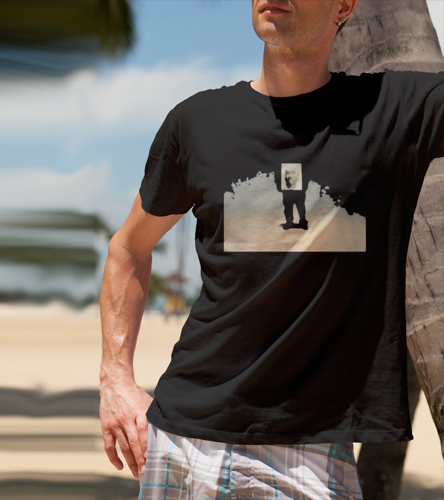 Kanye West And Ty Dolla Sign Vultures 2 Abstract Figure With Portrait Display T-Shirt