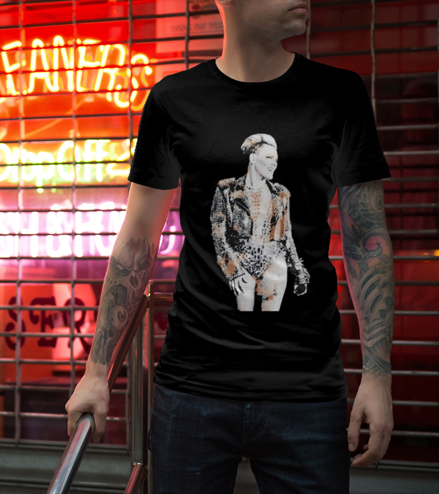 Pink Trustfall Bleach Rock Star Bold T-Shirt