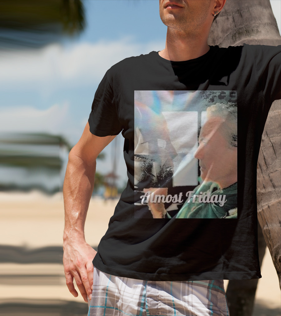 Almost Friday Downey Marvel Mask Face Off T-Shirt