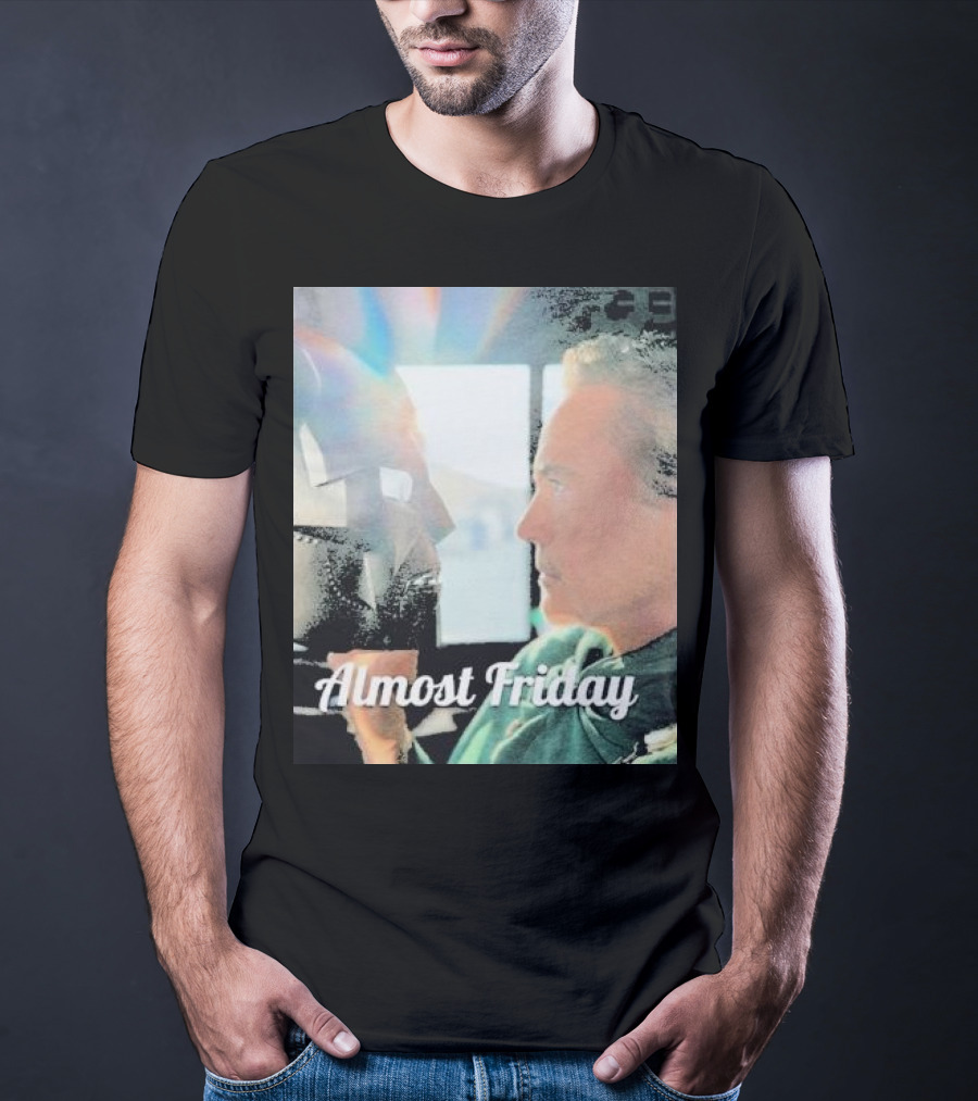 Almost Friday Downey Marvel Mask Face Off T-Shirt