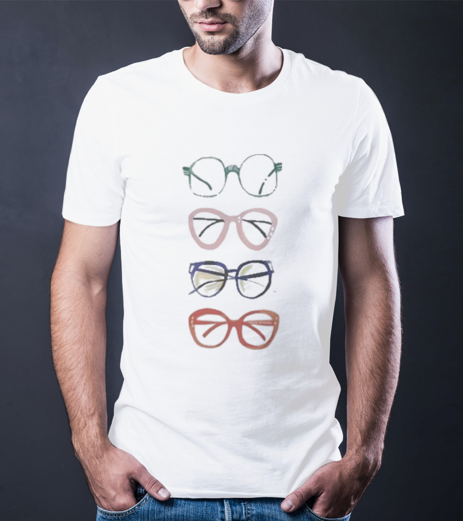 Summer Retro Glasses Classic Styles T-Shirt