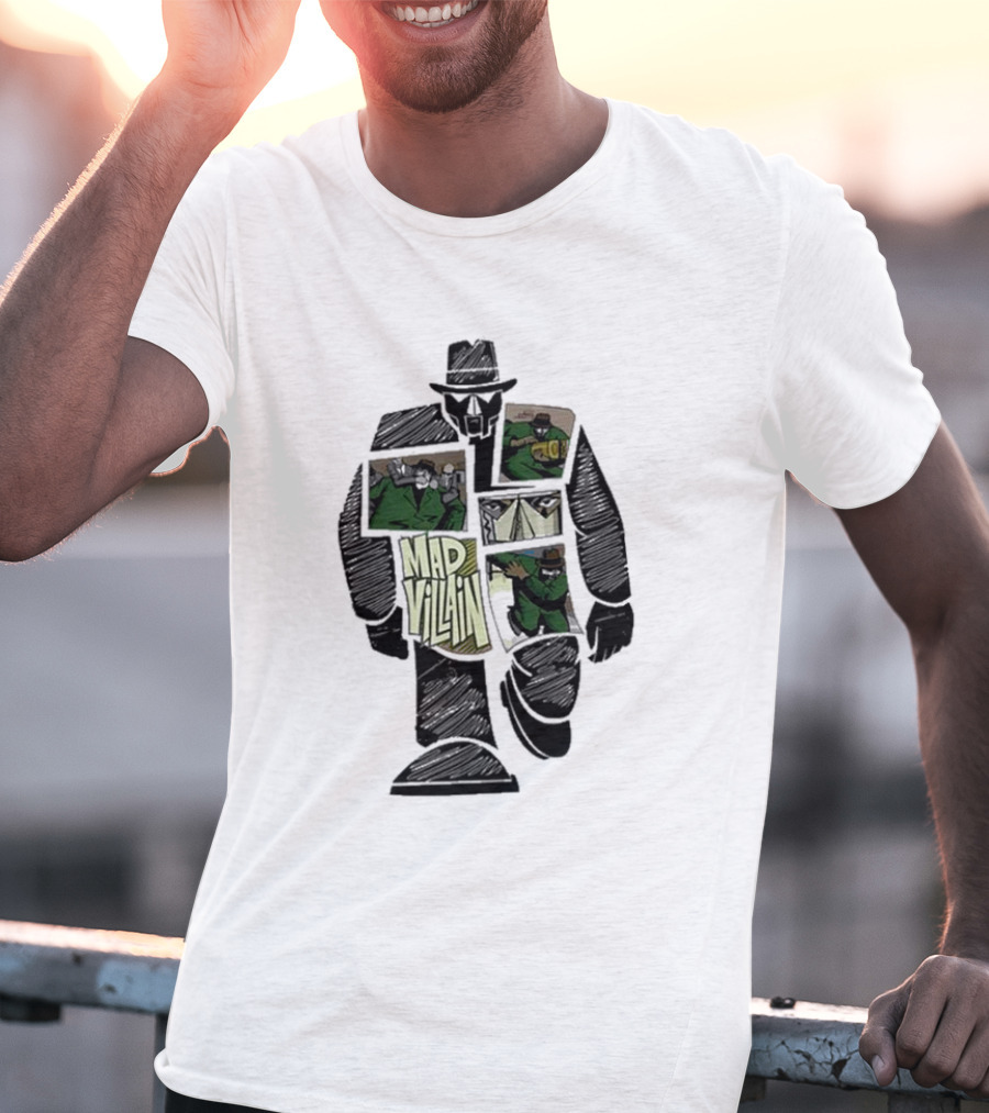 MF DOOM Madvillain Comic Style Striking T-Shirt