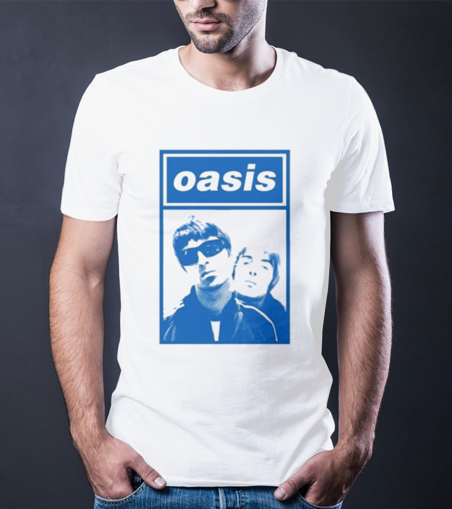 Oasis Noel Liam Photo T-Shirt