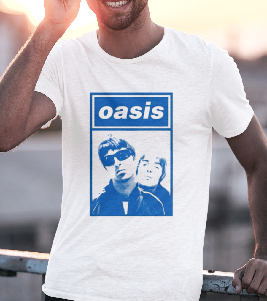 Oasis Noel Liam Photo T-Shirt