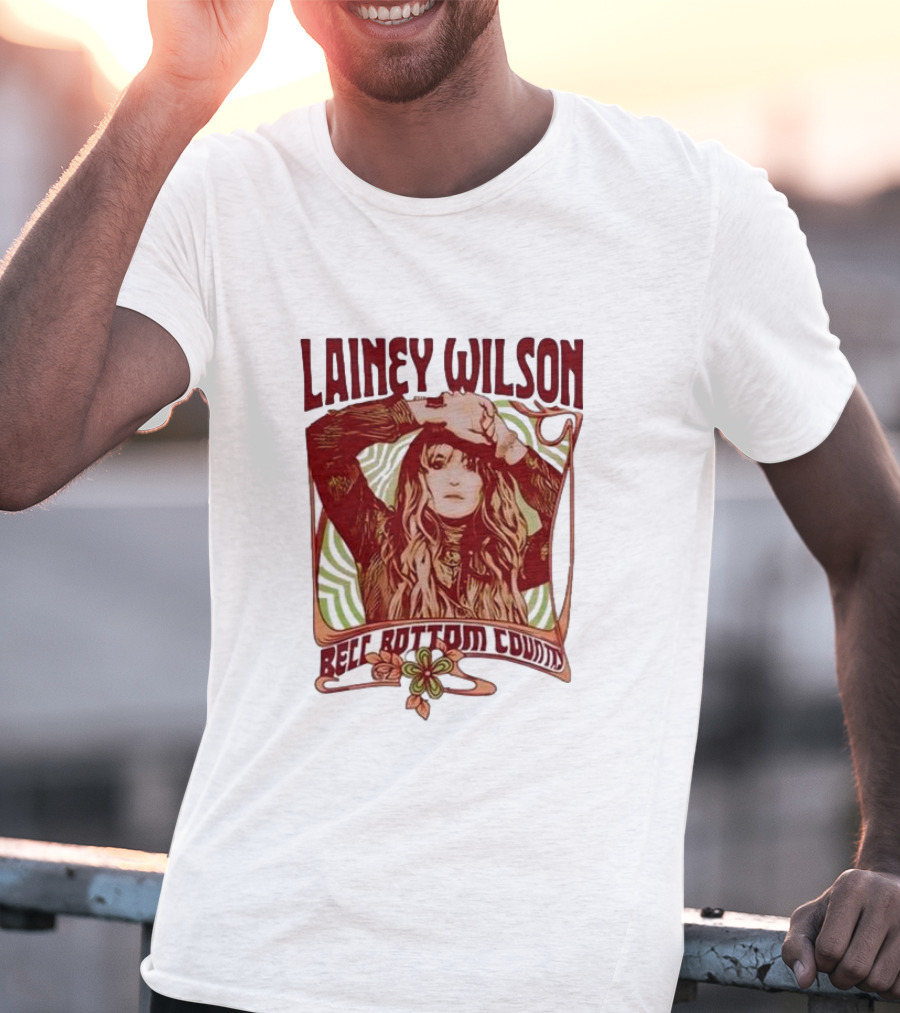 Lainey Wilson Bell Bottom Country Retro T-Shirt