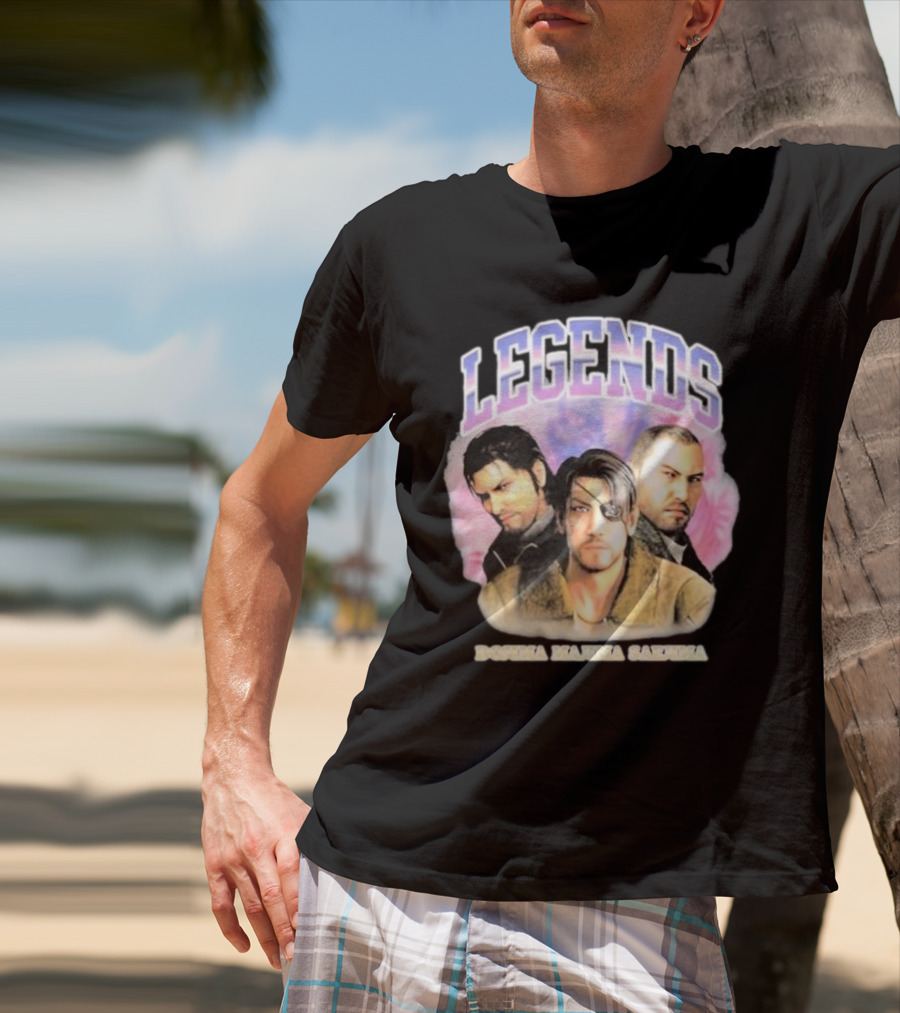 Legends Dojima Majima Saejima Yakuza Series Icons T-Shirt