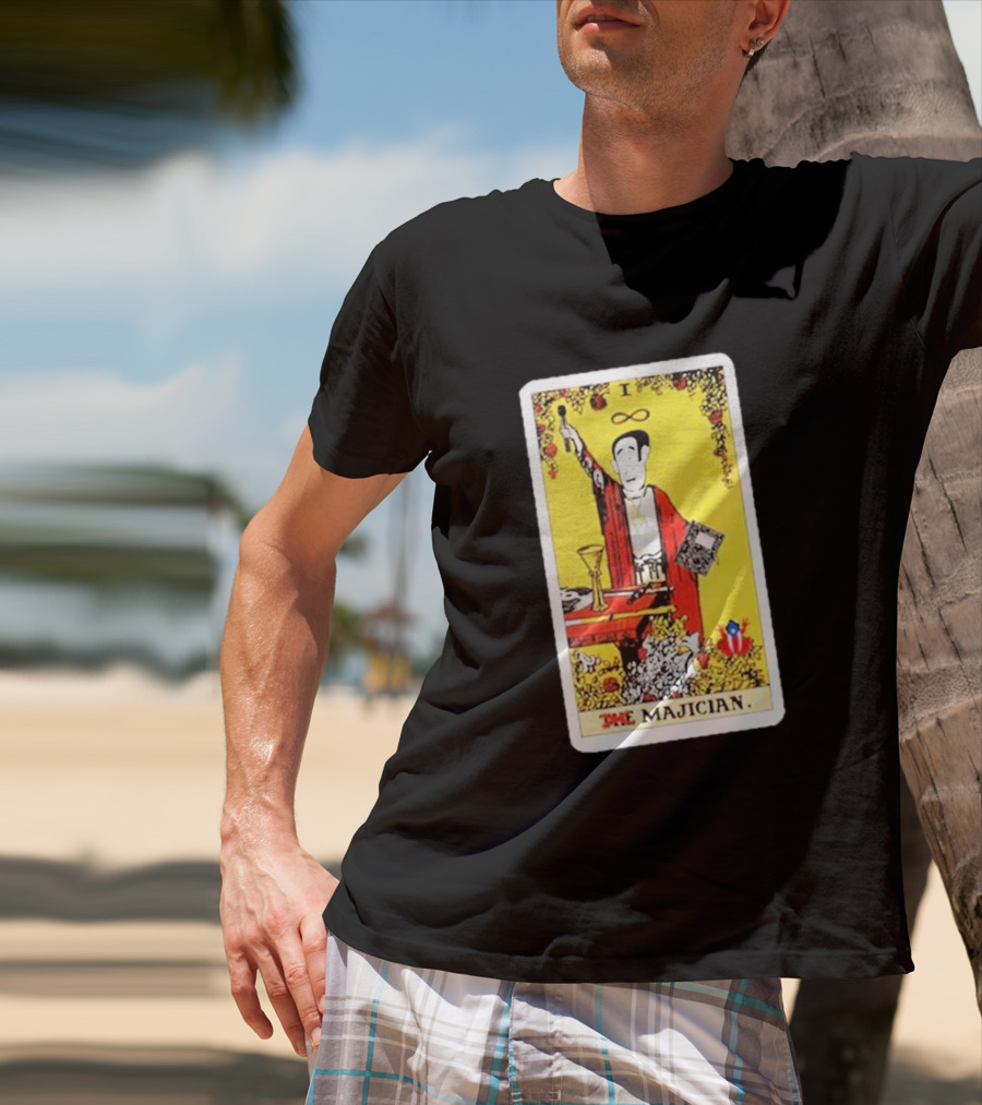 Kurious The Magician Tarot Card I Infinity T-Shirt