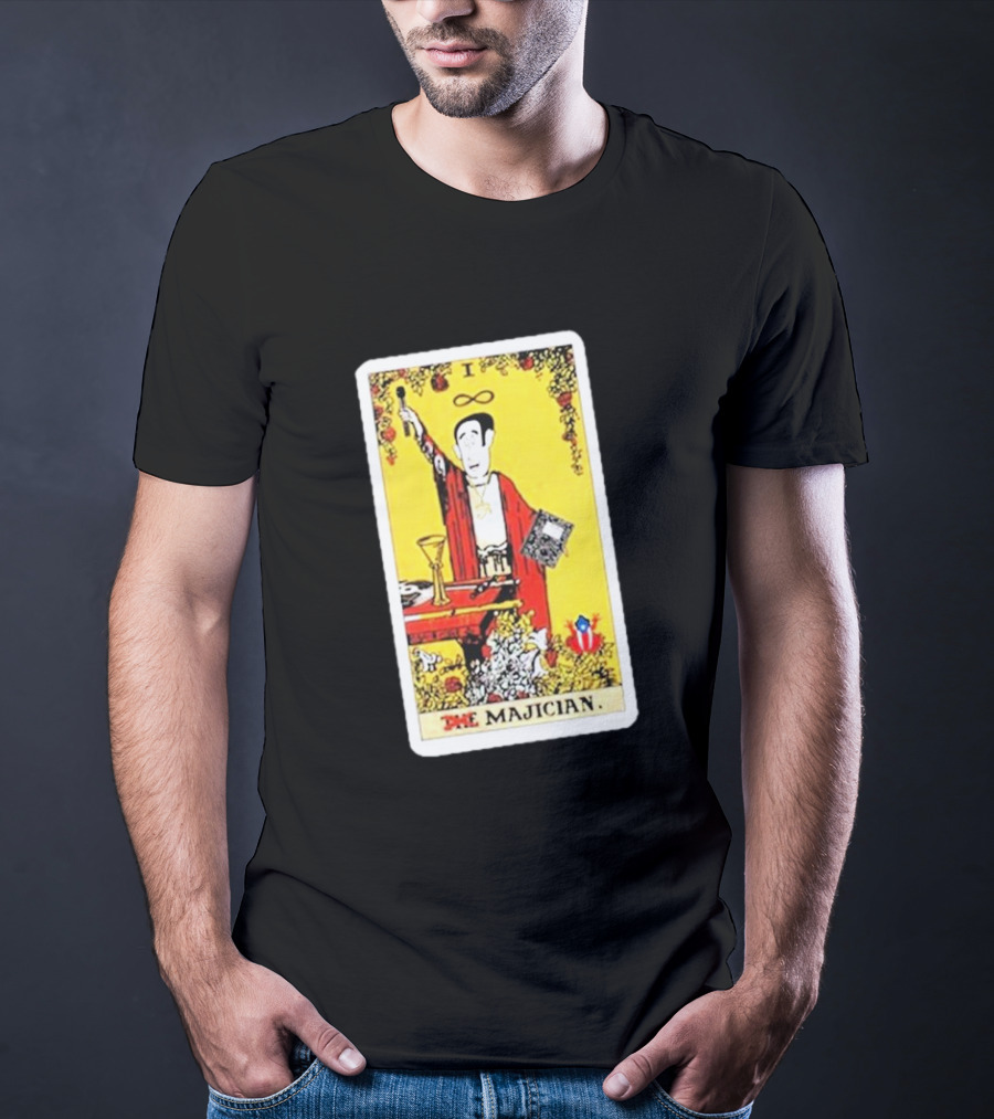 Kurious The Magician Tarot Card I Infinity T-Shirt
