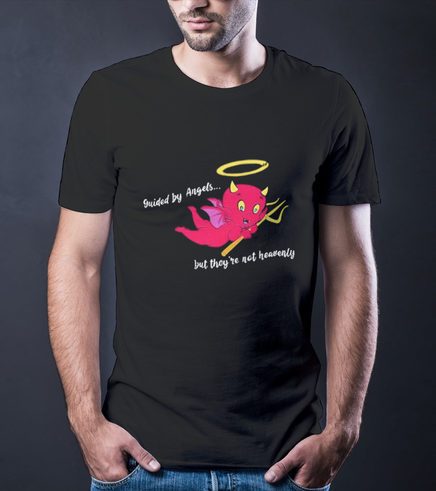 Amyl And The Sniffers Guided By Angels But They're Not Heavenly Art Prints T-Shirt