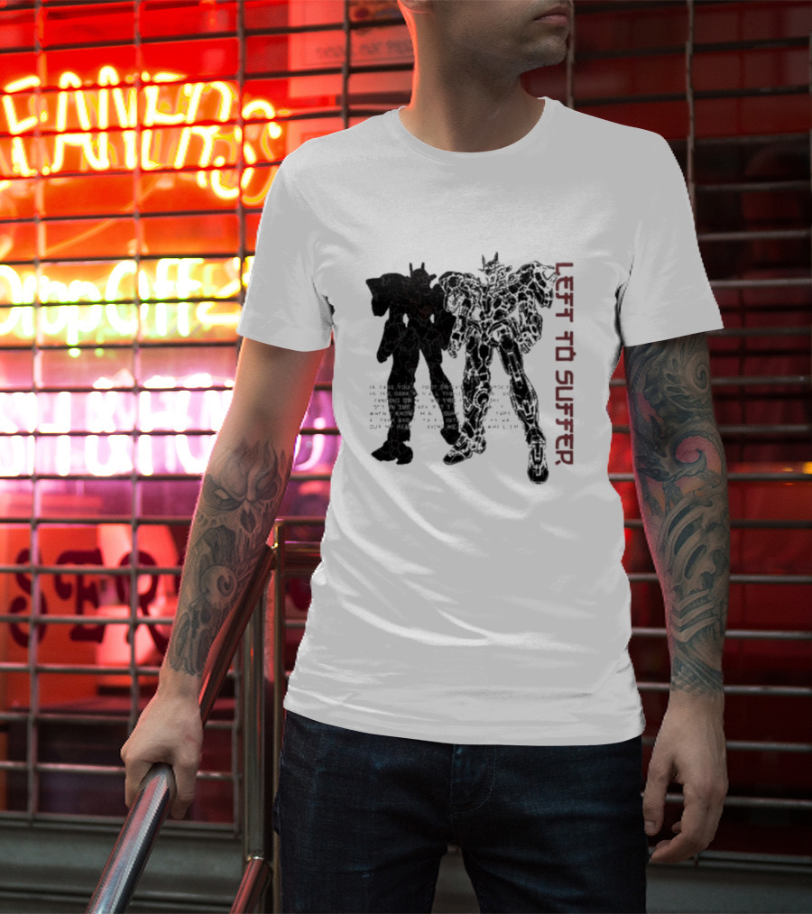 Left To Suffer Mecha Combat Duo T-Shirt