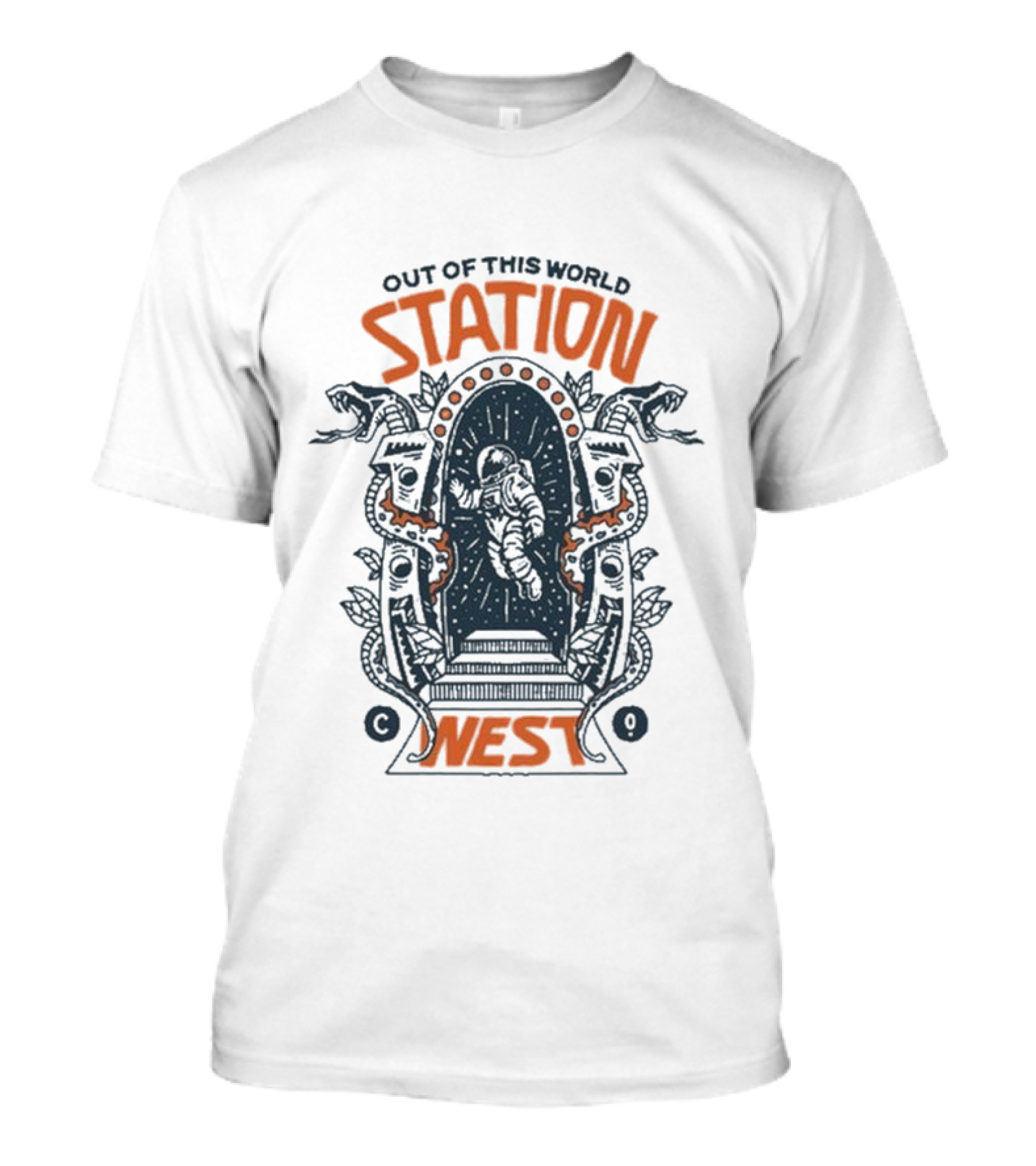 Out Of This World Station West Space Portal Adventure T-Shirt