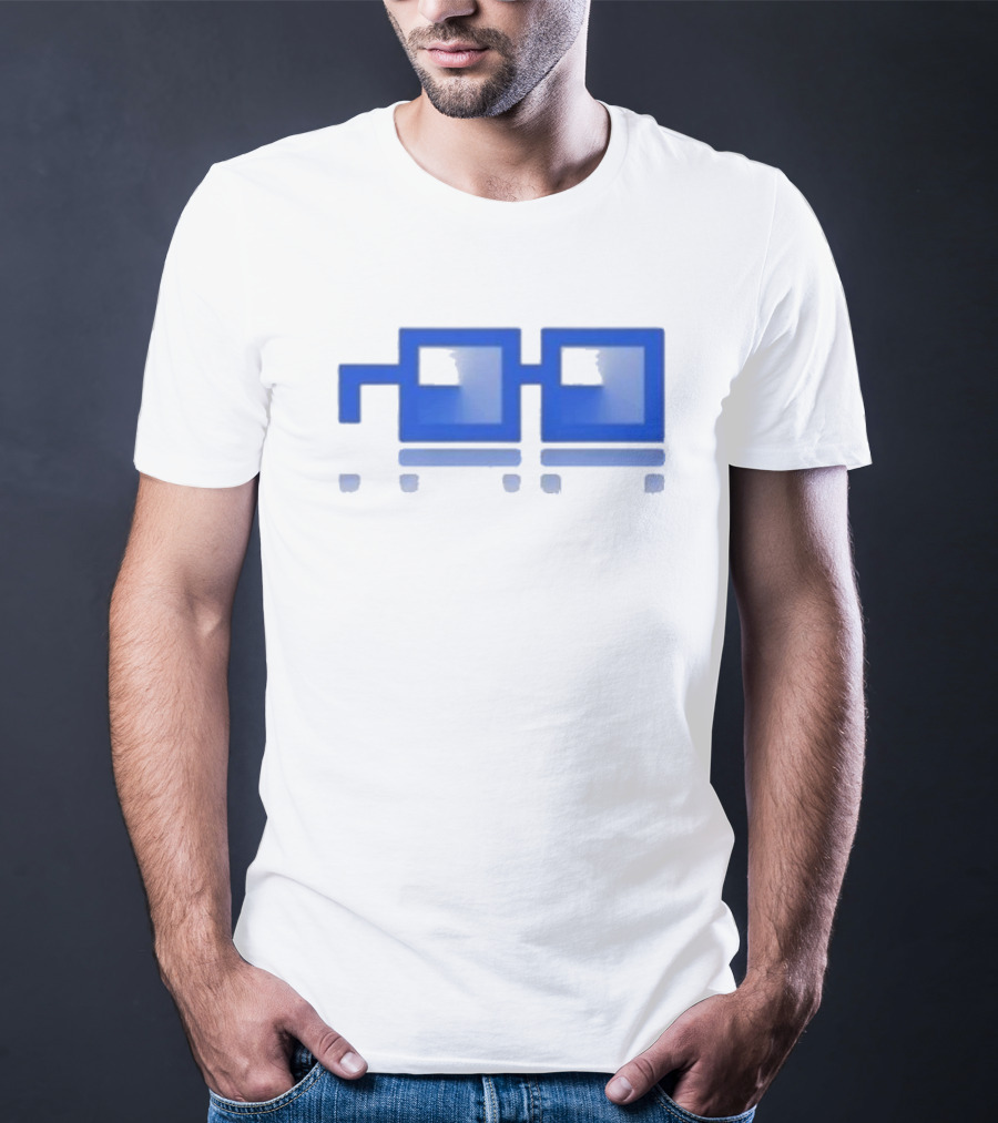 Based And Nounish Onchain Summer Pixelated Glasses T-Shirt