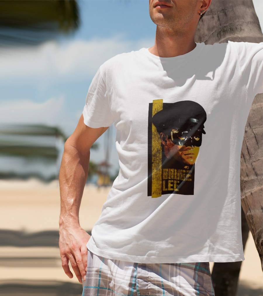 Bruce Lee Green Hornet Masked T-Shirt