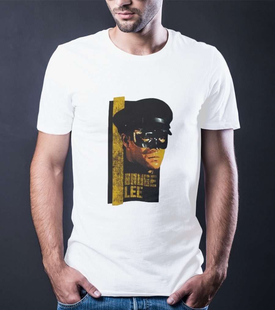 Bruce Lee Green Hornet Masked T-Shirt
