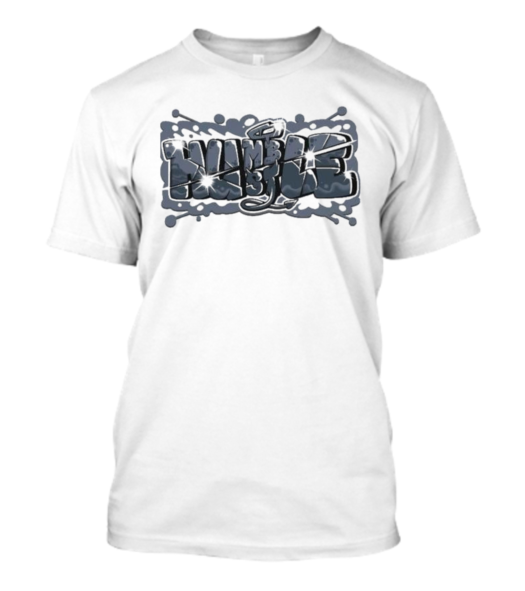 Humbled Hustles Dunkare Low Diffused Blue 11s T-Shirt