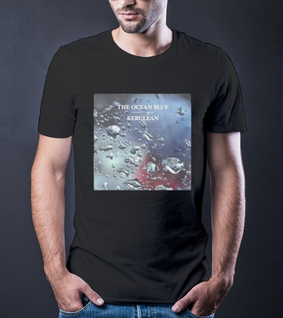 THE OCEAN BLUE CERULEAN Rainwater Reflection T-Shirt