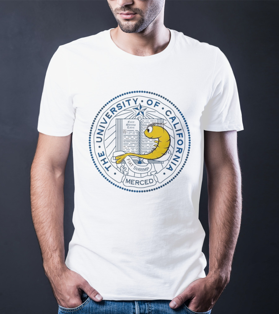 The University Of California Fiat Shrimp Merced Seal T-Shirt