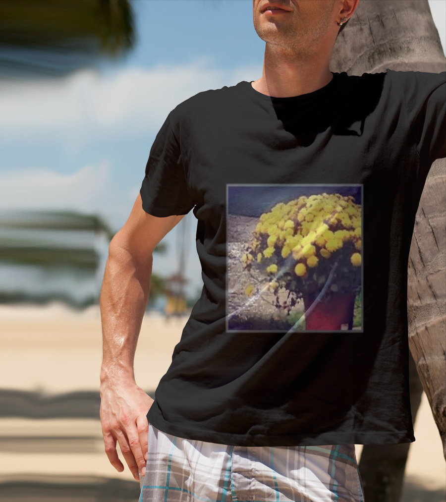Frnkiero And The Cellabration Yellow Flowers Photography T-Shirt