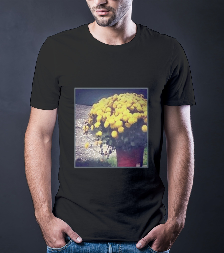 Frnkiero And The Cellabration Yellow Flowers Photography T-Shirt