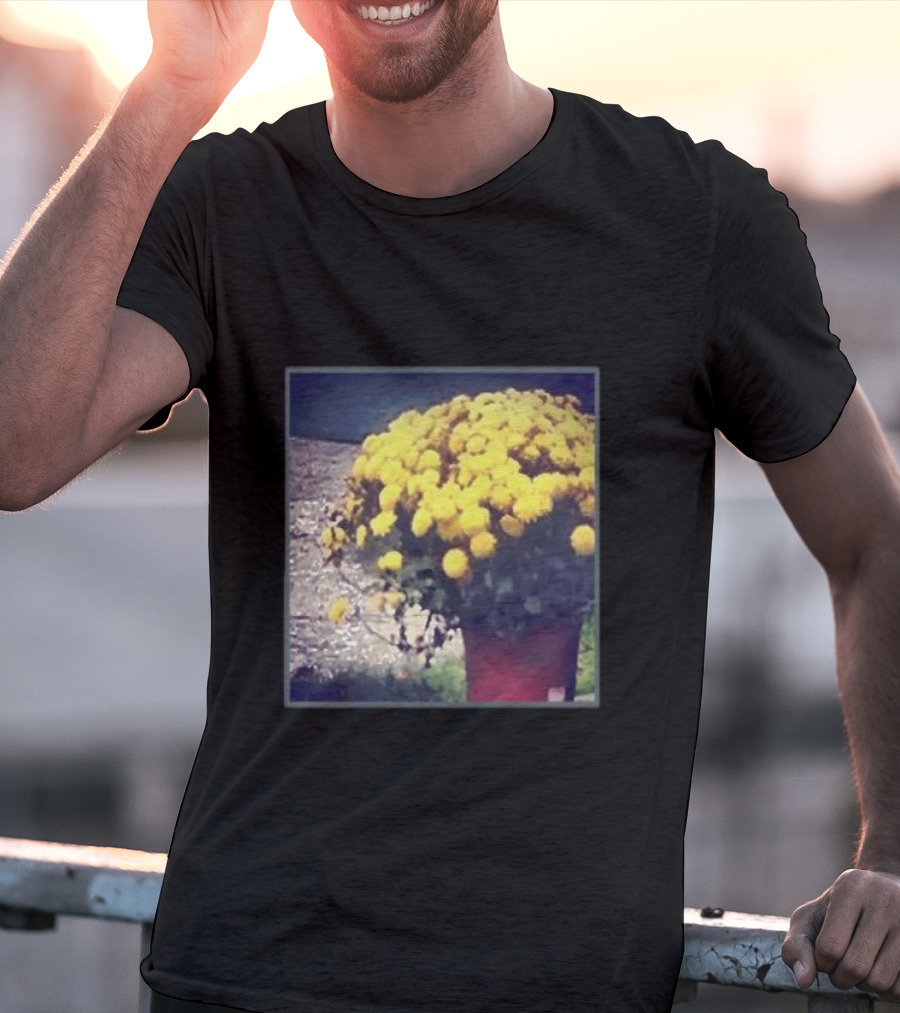Frnkiero And The Cellabration Yellow Flowers Photography T-Shirt