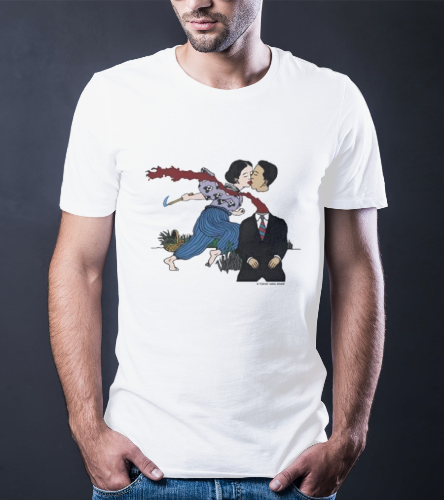 Geordie Greep The New Sound Kiss And Scarf Metaphor T-Shirt