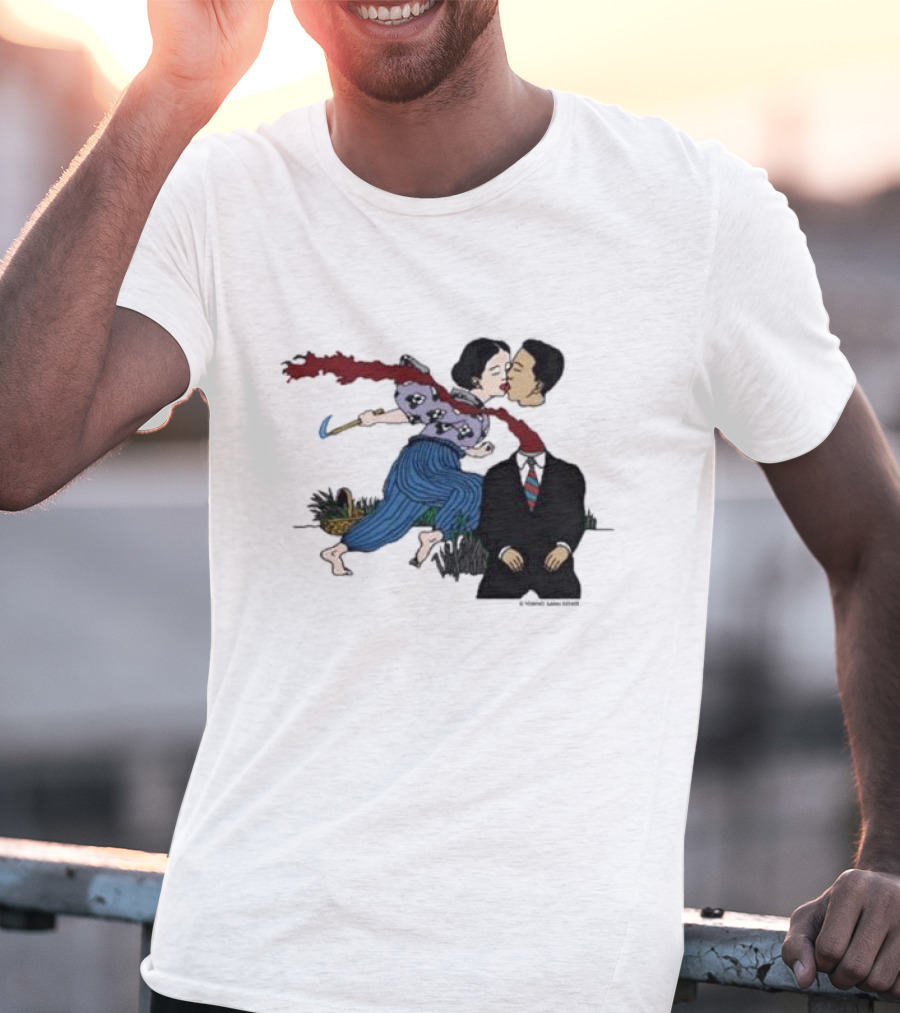 Geordie Greep The New Sound Kiss And Scarf Metaphor T-Shirt