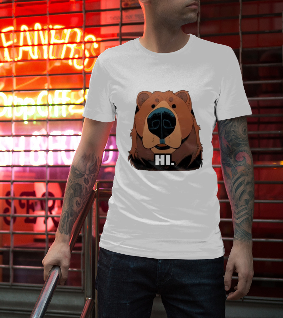 HI BYE BEAR HI T-Shirt