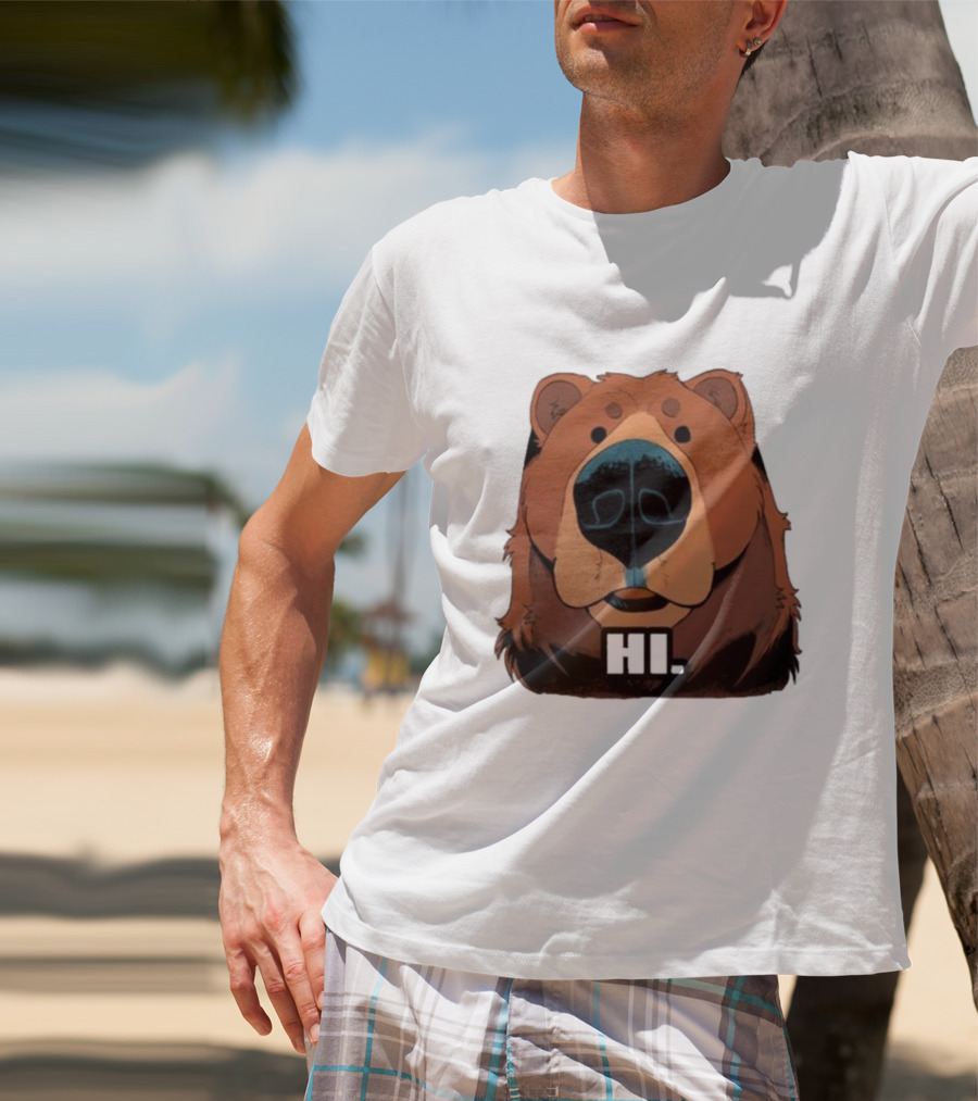 HI BYE BEAR HI T-Shirt