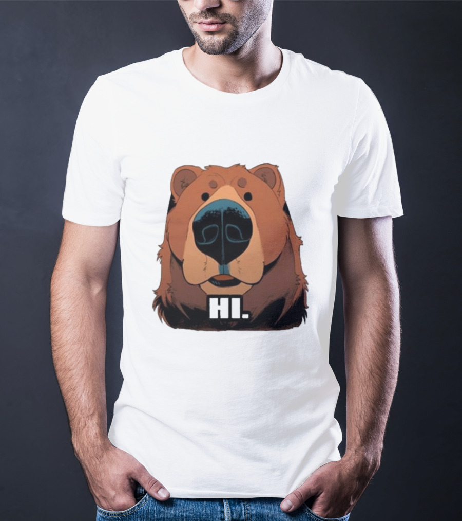HI BYE BEAR HI T-Shirt