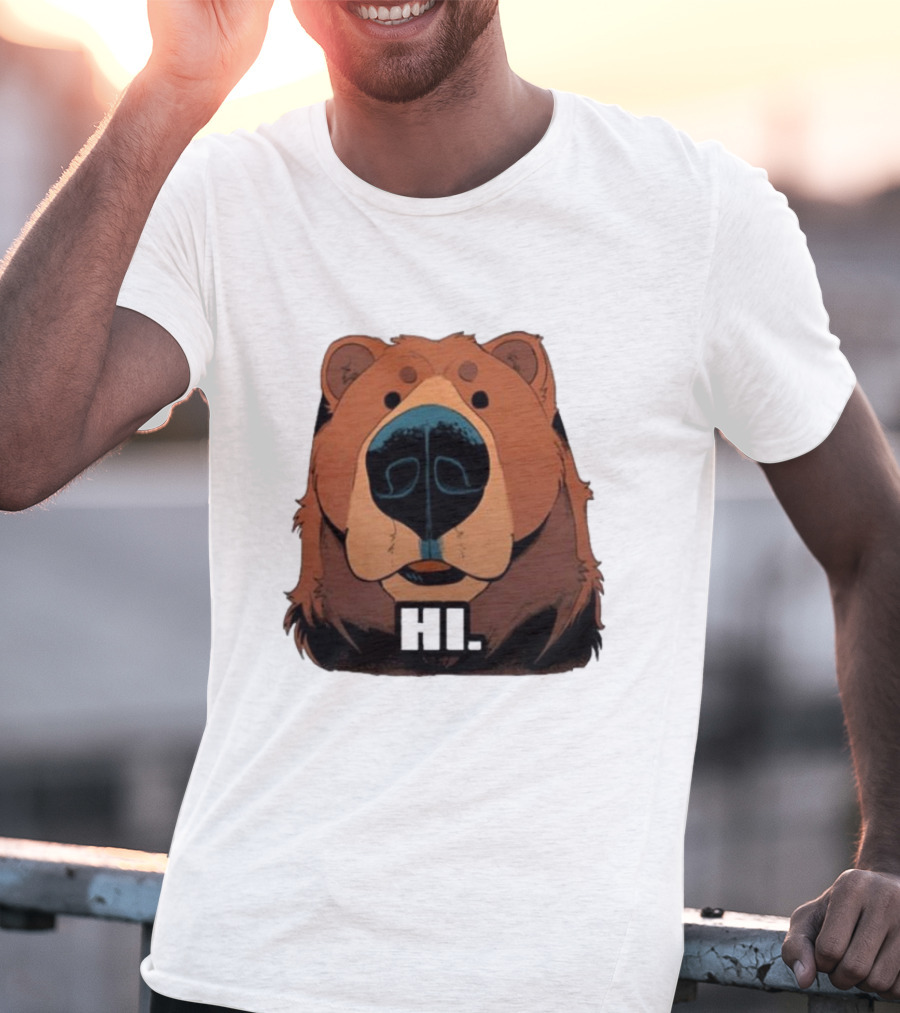 HI BYE BEAR HI T-Shirt