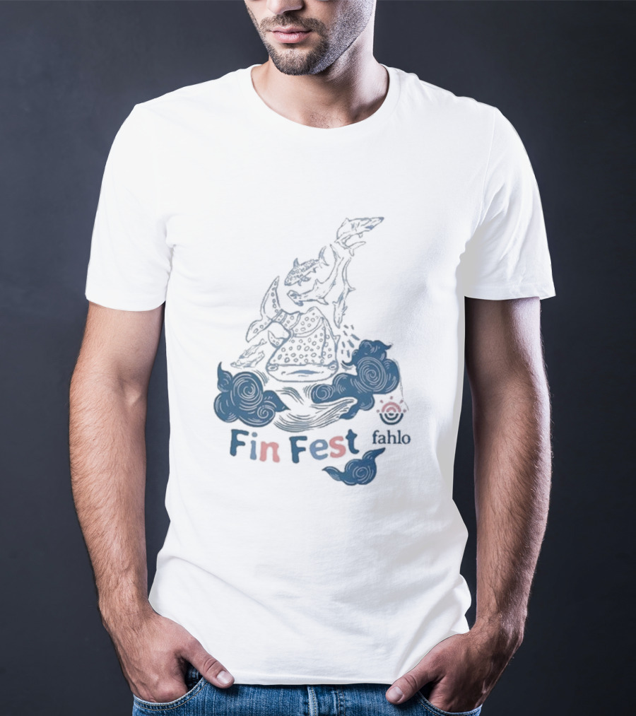 Fahlo Fin Fest Event Kaitlyn Clouds T-Shirt