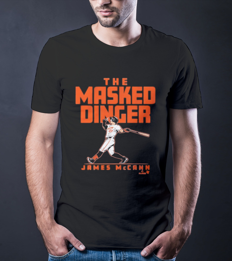 James McCann The Masked Dinger Baseball Player T-Shirt