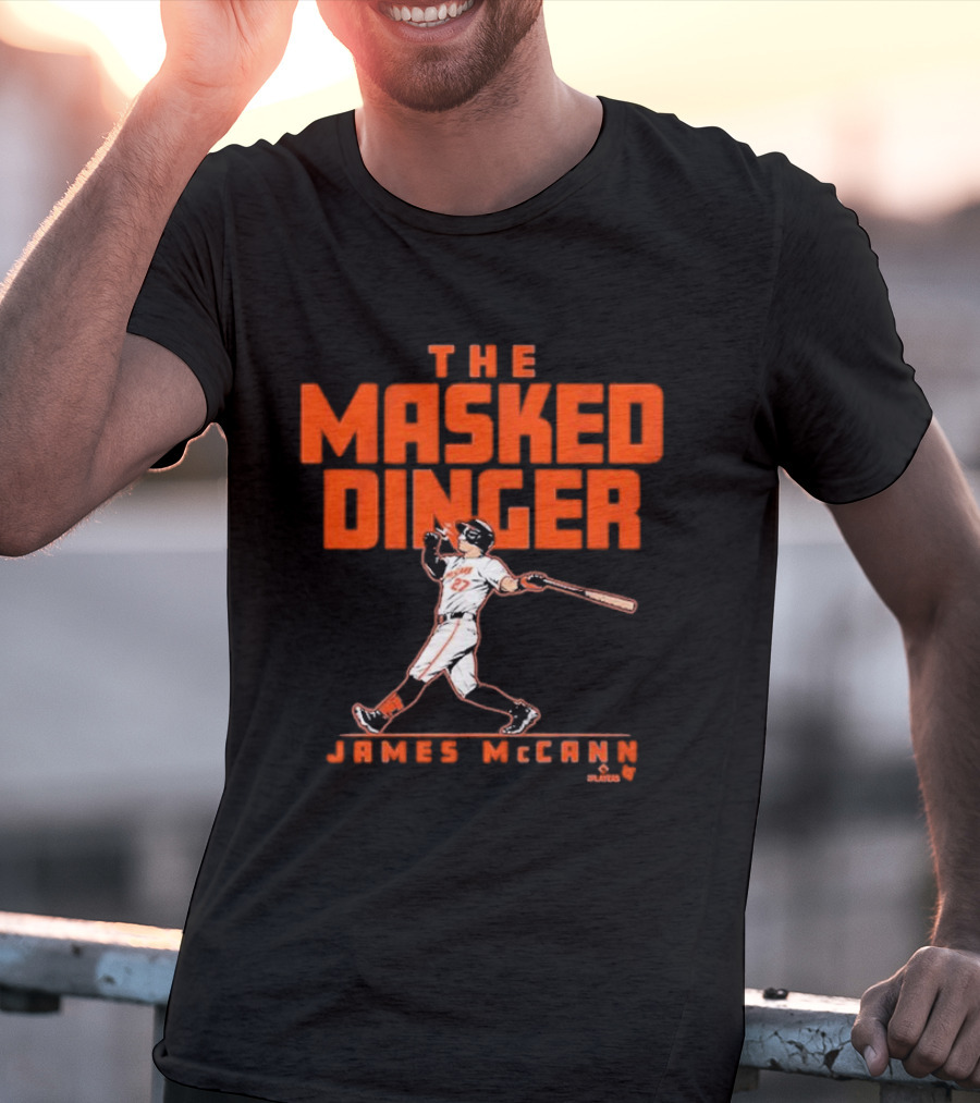 James McCann The Masked Dinger Baseball Player T-Shirt