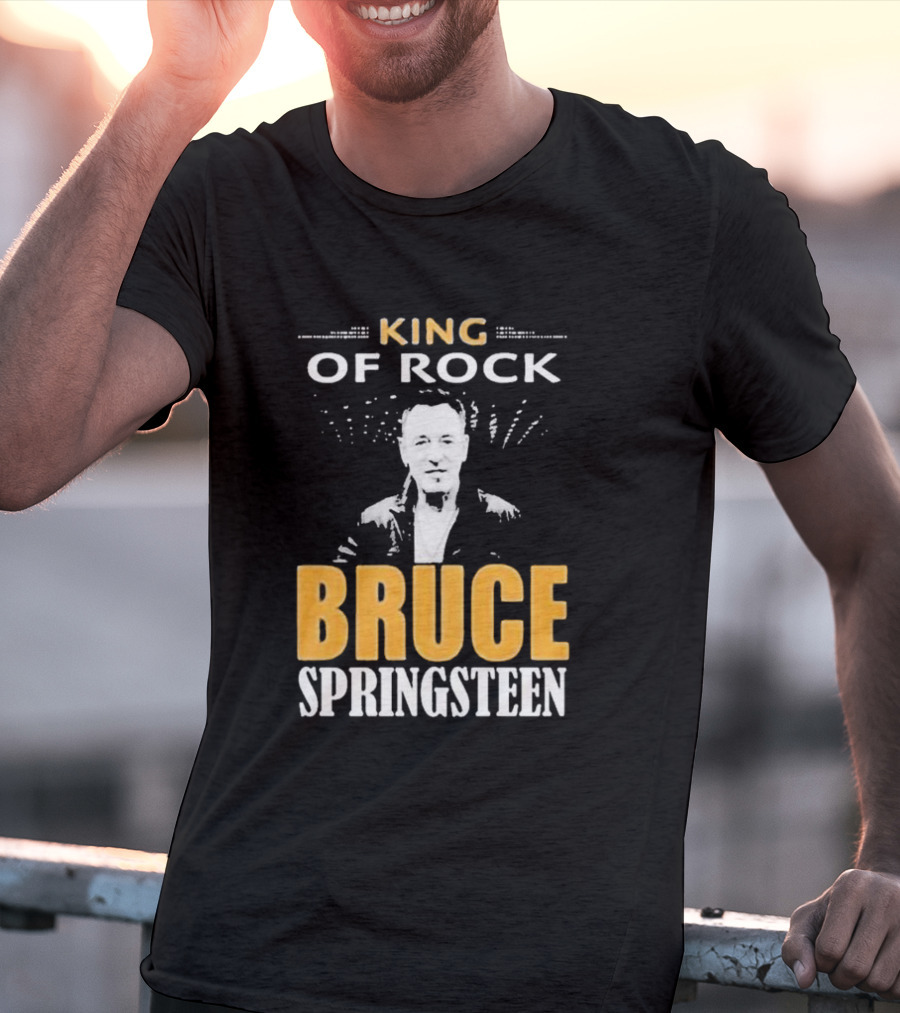 Bruce Springsteen King Of Rock T-Shirt